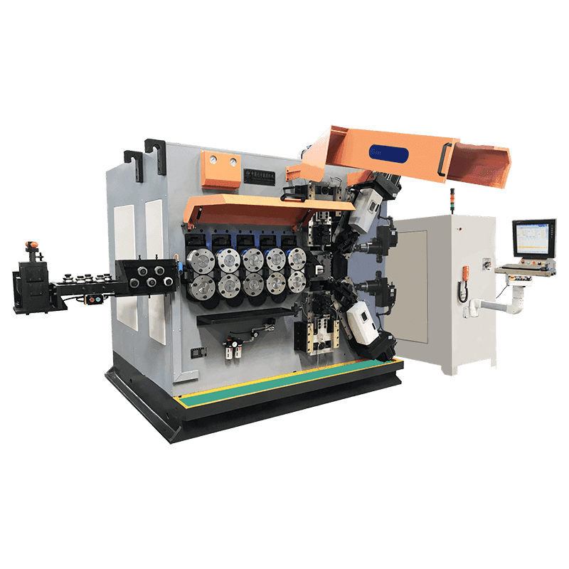 Máquina para fabricar resortes CNC de 6 ejes CK6120